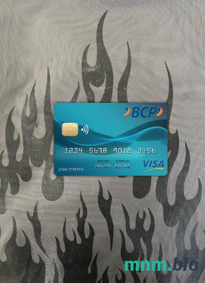 Bolivia Credito bank wygląd zdjęcia karty wizowej skan PSD + zdjęcie